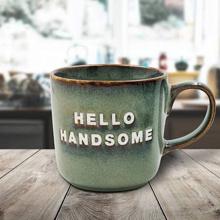 "Hello Handsome" Mug
