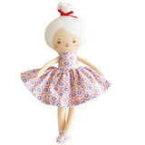 Alimrose -Mini Maggie  Ivory Red