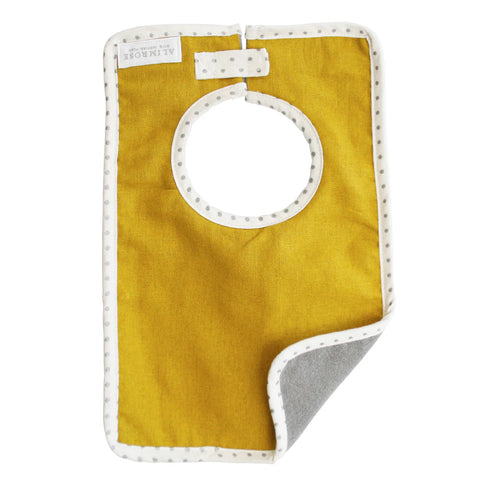 Bobby Bib Butterscotch Linen