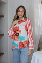 Printed Bloom Shirt