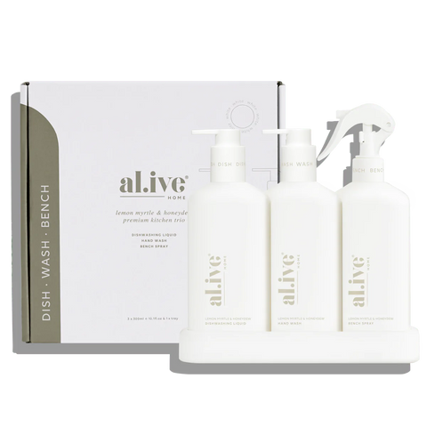 al.ive body-kitchen trio - lemon myrtle & honeydew