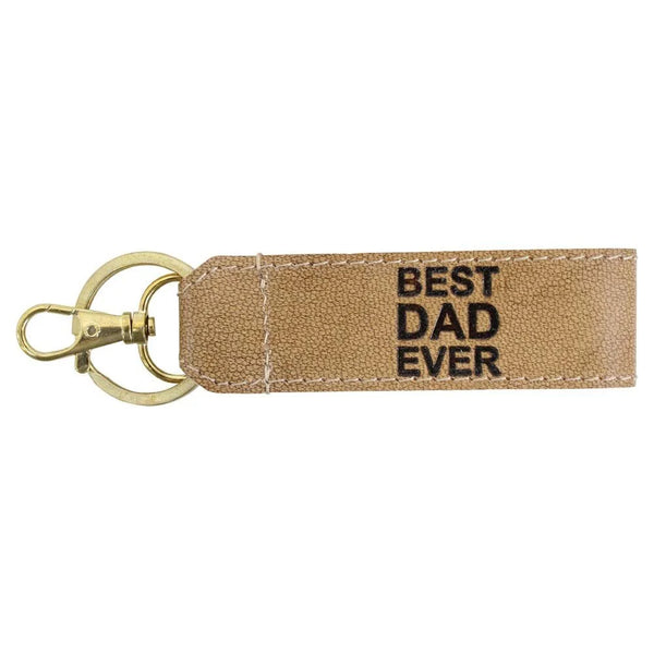 DAD Leather Key Ring