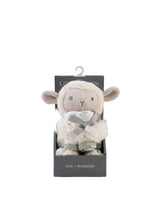 Soft Plush Toy & Face Washers - Farmyard Lamb