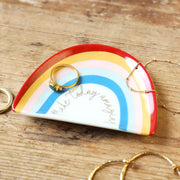 Lisa Angel- ‘Make Today Amazing’ Rainbow Trinket Dish