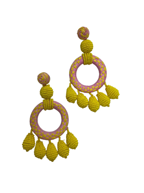 Margo Large Beaded Earrings
