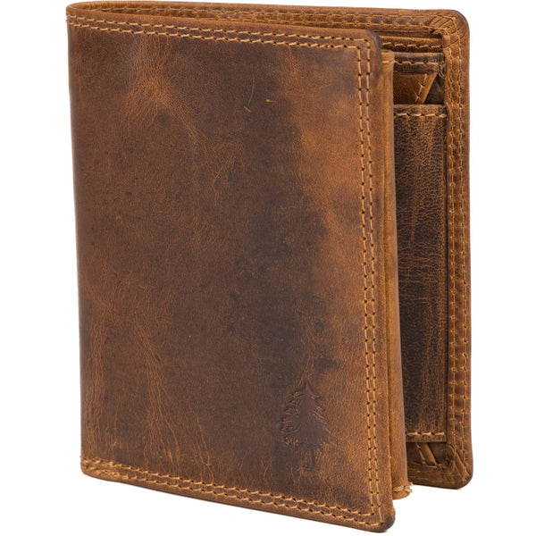 Leather Wallet Tyler- Camel