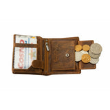 Leather Wallet Tyler- Camel