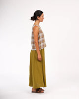 Lucie Linen Maxi Skirt