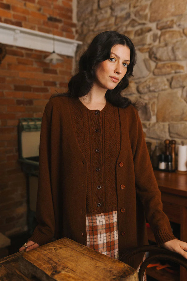 Patou Pure Lambswool Cardigan