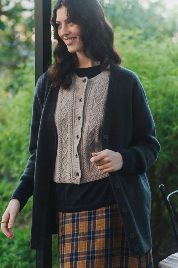 Patou Pure Lambswool Cardigan