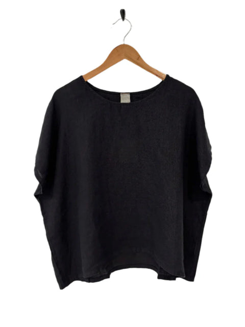 Lee linen short sleeve top