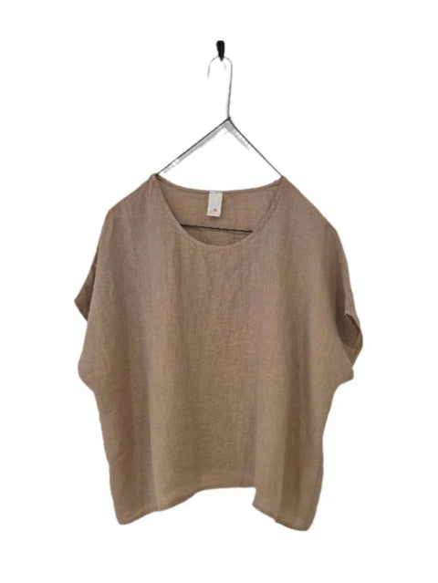 Lee linen short sleeve top