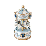 Horse Carousel Petite Blue