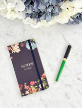 Zjoosh-Paige Journal Navy Floral