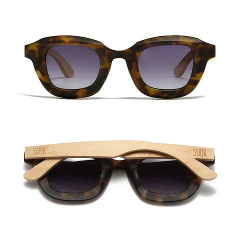QUEST ROCKY TORT l Polarised Sunglasses l Wooden Arms