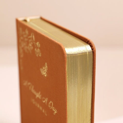 Lisa Angel- Orange Five Year Thought a Day Journal