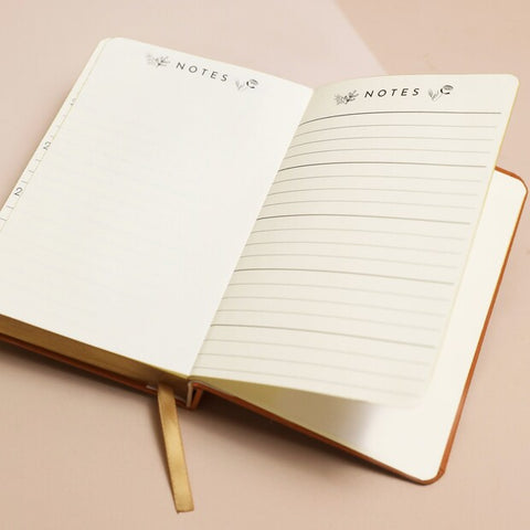 Lisa Angel- Orange Five Year Thought a Day Journal