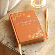 Lisa Angel- Orange Five Year Thought a Day Journal