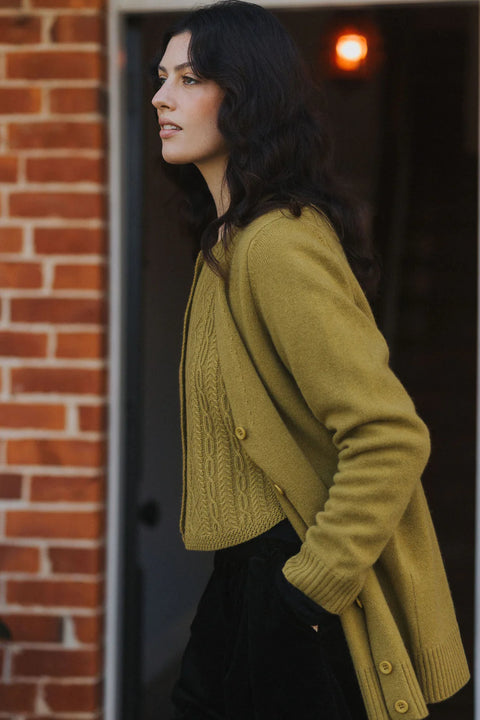 Patou Pure Lambswool Cardigan