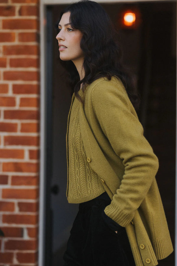 Patou Pure Lambswool Cardigan