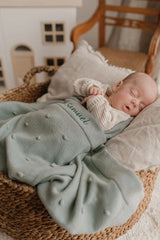 Baby Blanket - Bobble Blue