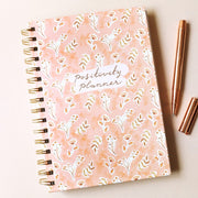 Lisa Angel- Pink Floral Positivity Planner