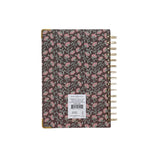 Undated 13 Month Perpetual Planner - Burgundy Vintage Floral