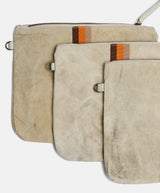 Escapee Clutch Bag | Natural Stripe