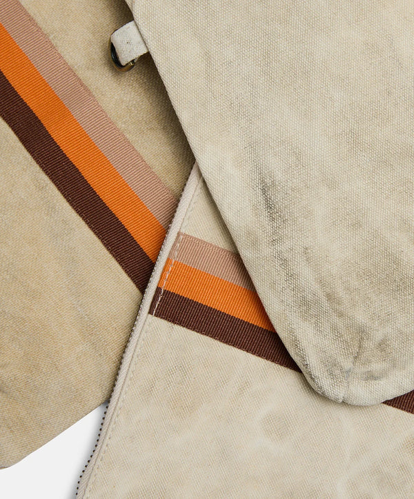 Escapee Clutch Bag | Natural Stripe