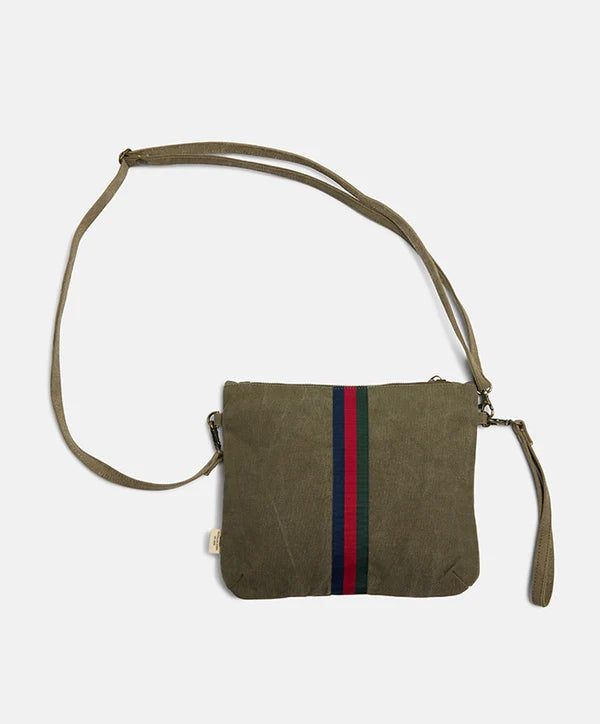 Escapee Clutch with Strap | Khaki