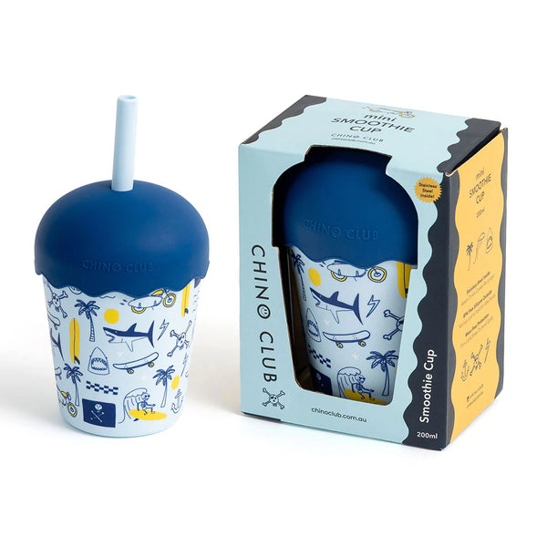 Rad Times Mini Smoothie Cup & Straw 200ml