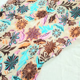 Silk Scarf Graphic Floral