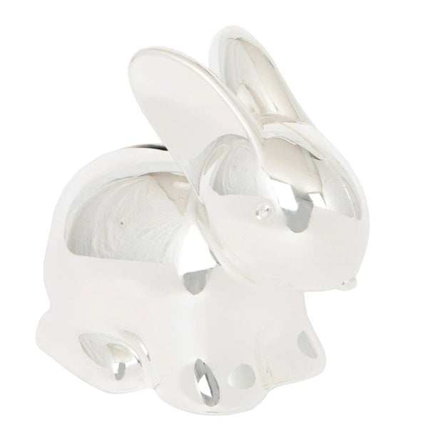 Bunny Silver Plate Money Box