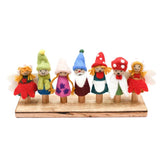 Tara Treasures-Fairies & Gnomes Finger Puppet Set