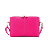 Black Caviar Design KIARA CROSSBODY/CLUTCH- FUCHSIA