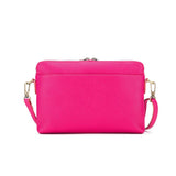 Black Caviar Design KIARA CROSSBODY/CLUTCH- FUCHSIA