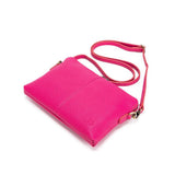 Black Caviar Design KIARA CROSSBODY/CLUTCH- FUCHSIA