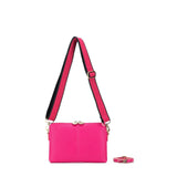 Black Caviar Design KIARA CROSSBODY/CLUTCH- FUCHSIA