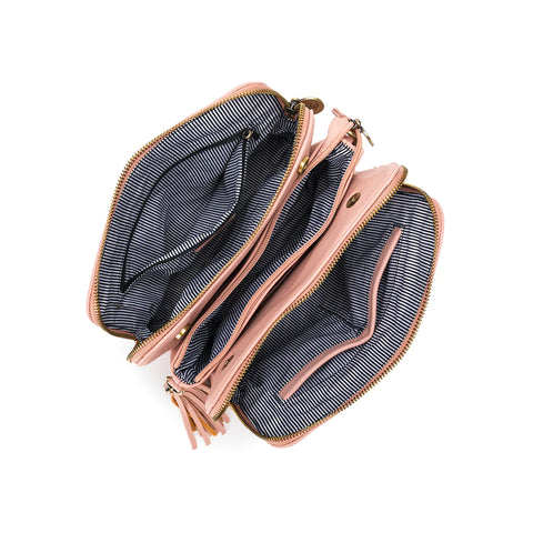 Black Caviar Design Parker Pink Crossbody Bag