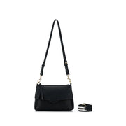 Black Caviar Designs- ALESSIA BLACK CROSSBODY BAG