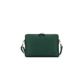 Black Caviar Design KIARA CROSSBODY/CLUTCH- FOREST GREEN