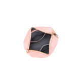 Black Caviar Design-Melrose Quilted Light Pink Raven Bag