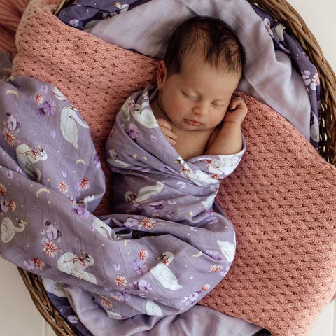 Swan Lake Organic Muslin Wrap