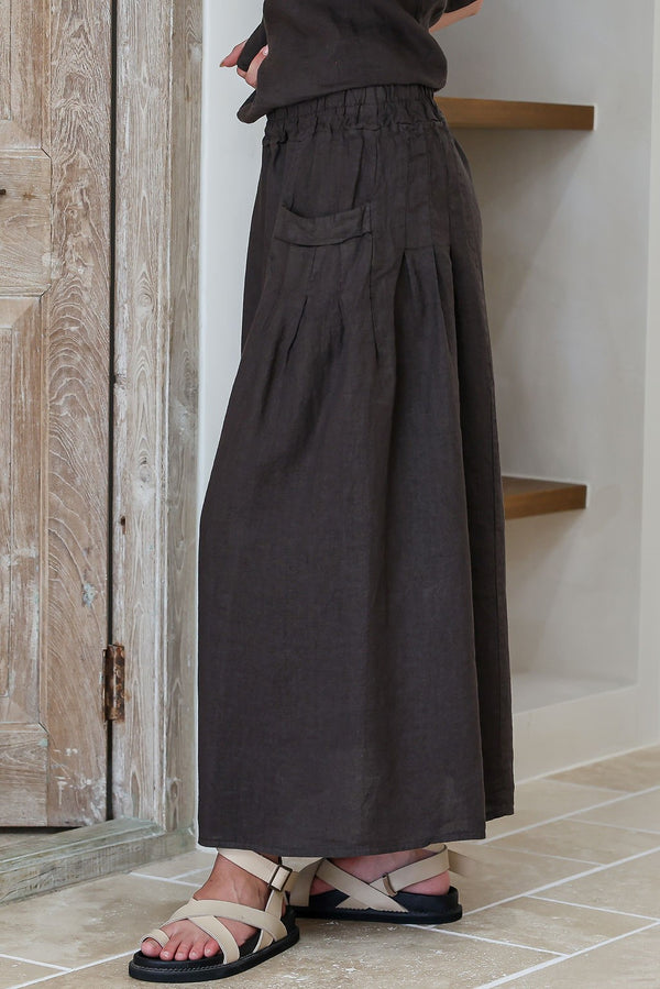 Tashina Skirt Chocolate