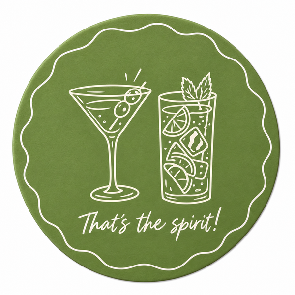Happy Hour Ceramic Coaster Assorted
