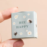Lisa Angel- Tiny Matchbox Ceramic Bee Token
