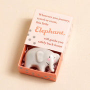 Lisa Angel-Tiny Matchbox Ceramic Elephant Token