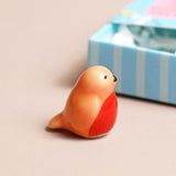 Lisa Angel- Tiny Matchbox Ceramic Robin Token