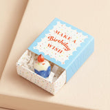 Lisa Angel-Tiny Matchbox Ceramic Birthday Cake Token