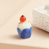 Lisa Angel-Tiny Matchbox Ceramic Birthday Cake Token